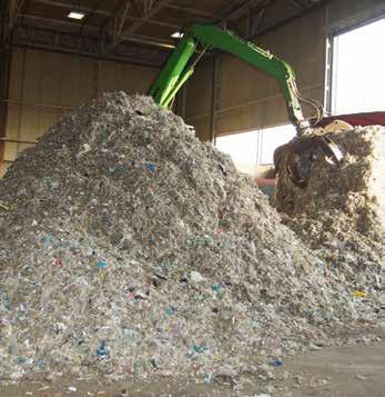 Após o processo, os resíduos podem ser enviados para valorização energética Taxas de desempenho, peso e densidade dos fardos dependem da umidade, denisidade