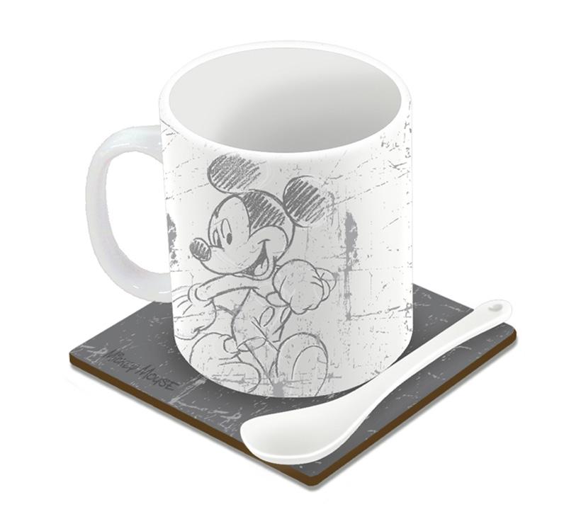 5 cm,60 CBMMA00430 Caneca 3 Sortidas Mickey 3 Cores