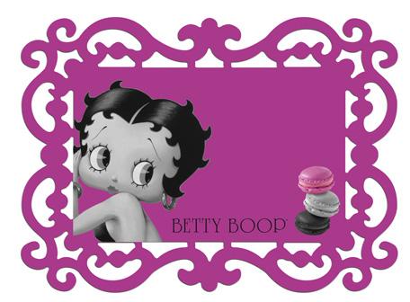 Betty Boop 4,80 6+ Anos CBBBB00583 2 Tabuleiro Melamina 47 cm Betty Boop 2 Cores