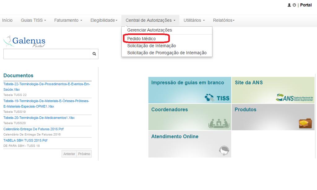 1. INTRODUÇÃO Autorizações são solicitações médicas enviadas para as operadoras de saúde. Elas podem ser classificadas como: Pedido Médico e Solicitação de Internação. 2.