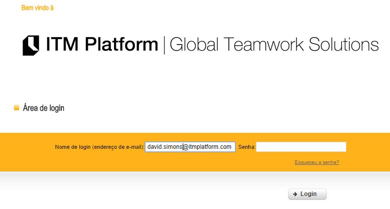 1. Meu perfil, tutoriais e ajudas Meu perfil Ao se registrar no ITM Platform receberá um correio eletrônico com um link e demais dados de acesso❶.