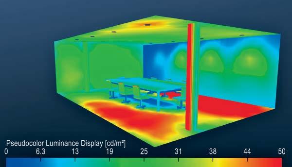 modelo BIM e por sua complexidade de geometria, que vai além das necessidades do cálculo prático da iluminância e demais parâmetros luminotécnicos de uma superfície ou plano de trabalho.