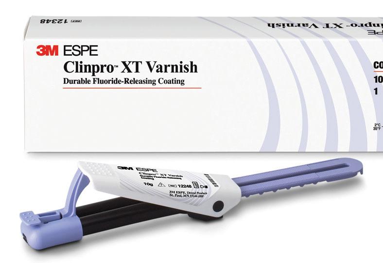 Prevenção Na compra de 1 reposição de Clinpro Varnish XT, 5 pastas Clinpro Tooth Crème Clinpro pasta de dentes, é um creme dental contendo 950 ppm de fluoreto de sódio, para pacientes com risco