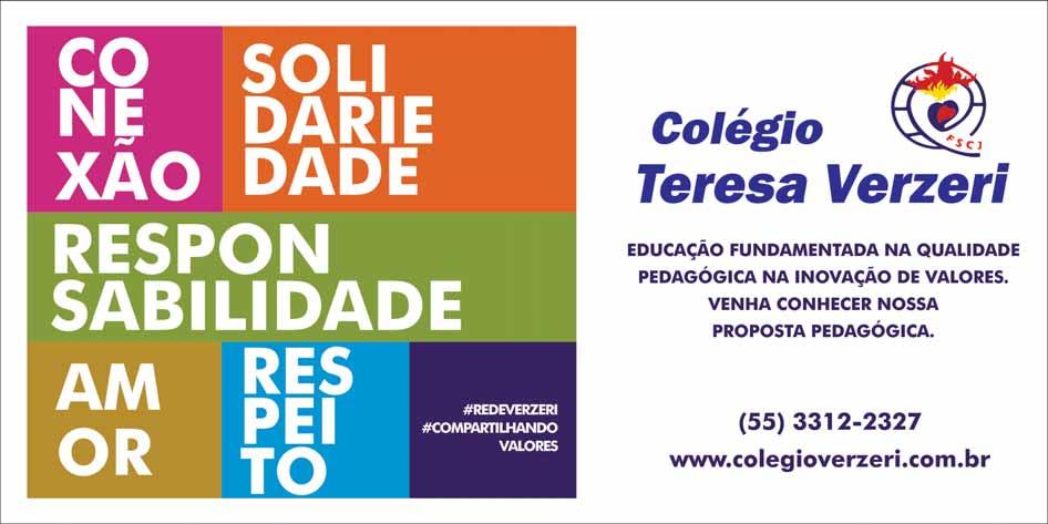 Educação 22 de fevereiro de 2017 O Colégio Teresa Verzeri iniciou seu No dia 10 de fevereiro,