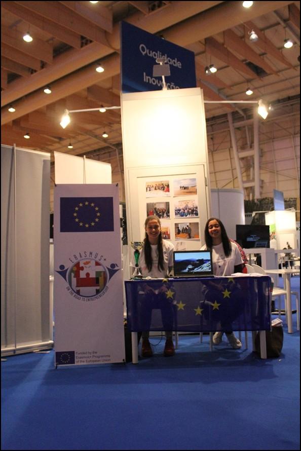 Entrepreneurship, Programa Erasmus+, esteve representado na 7º edição da Futurália, a maior mostra em Portugal de formação, educação e