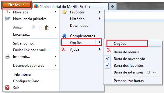 clique sobre o ícone do navegador que será criado em sua área de trabalho ou no menu iniciar do Windows.