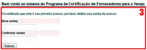 1.2.4- Após ter concluído o cadastro e ser desconectado, ao entrar novamente no sistema, você deverá