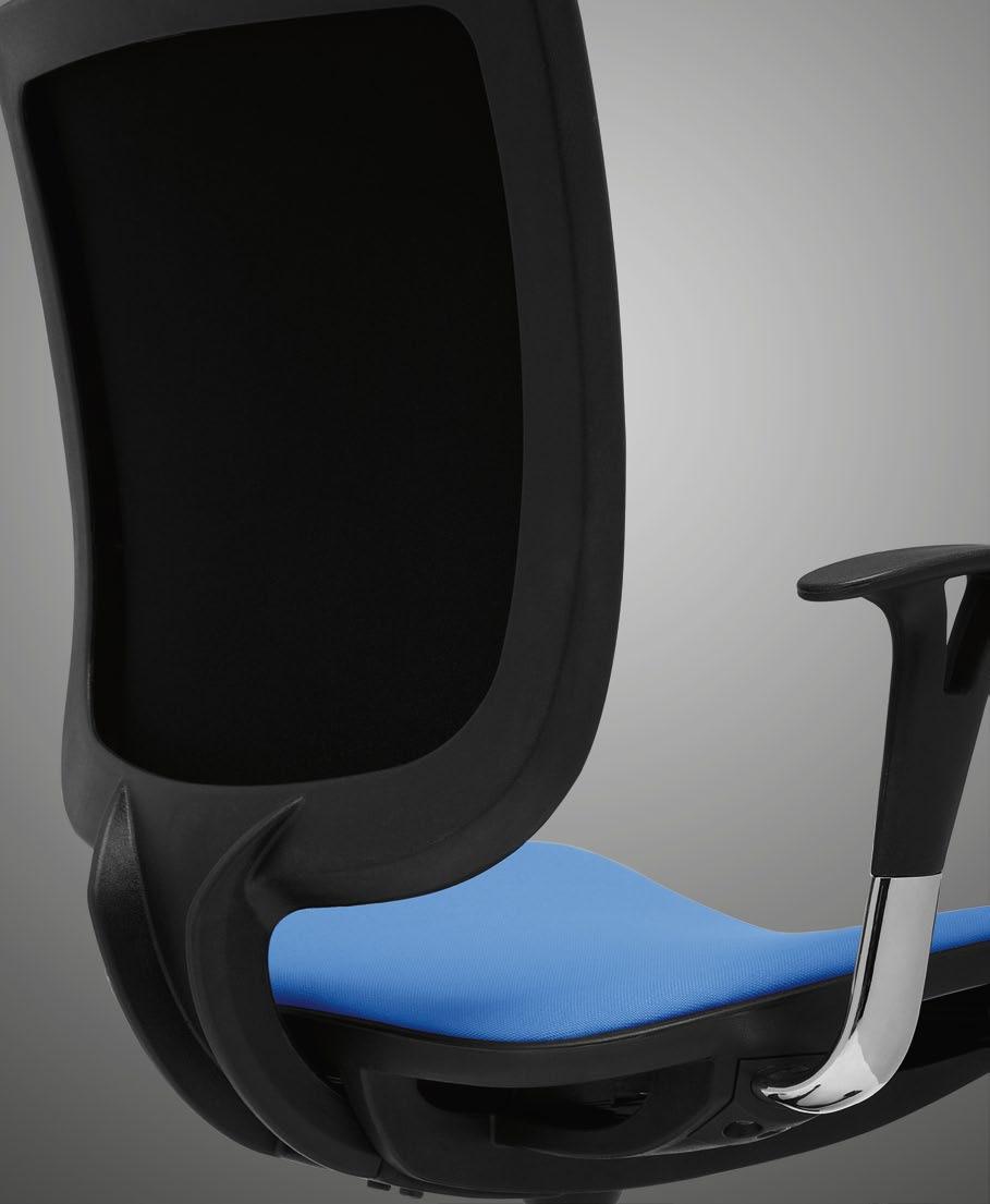26 SPRINT Cadeira operativa de design contemporâneo. A sua silhueta impressiona pela sua leveza e simplicidade.