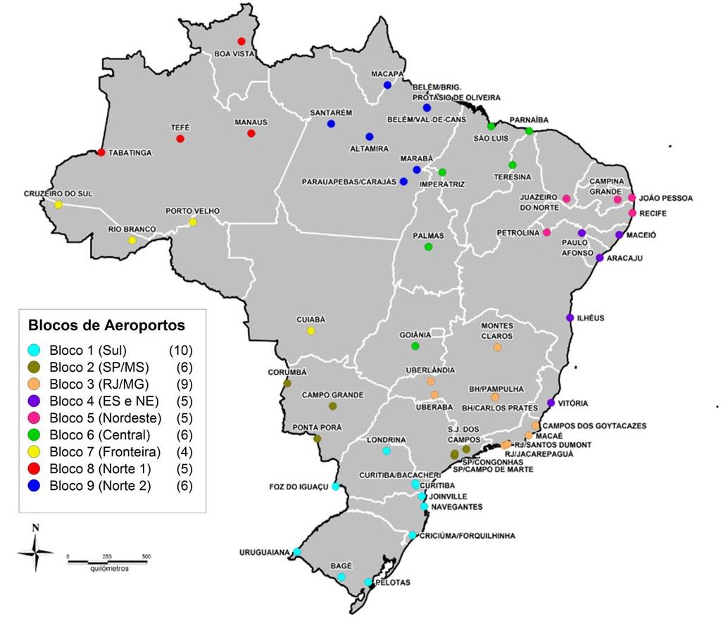 Nessa perspectiva, estimamos que os 56 aeroportos atualmente sob administração da Infraero necessitam de R$ 17,6 bilhões em investimentos pelos próximos 30 anos para que seja possível atender à