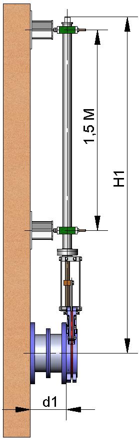 2 Extensão: tubo (fig. 14) Consiste em levantar o accionamento.
