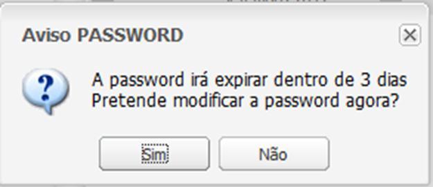 a alteração da senha de acesso a cada dois meses.