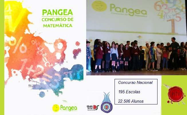 Pangea Concurso Nacional de Matemática 2 medalhas de
