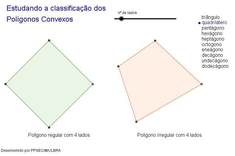 Figura 1 - Objeto com classificação de Polígonos Objeto de