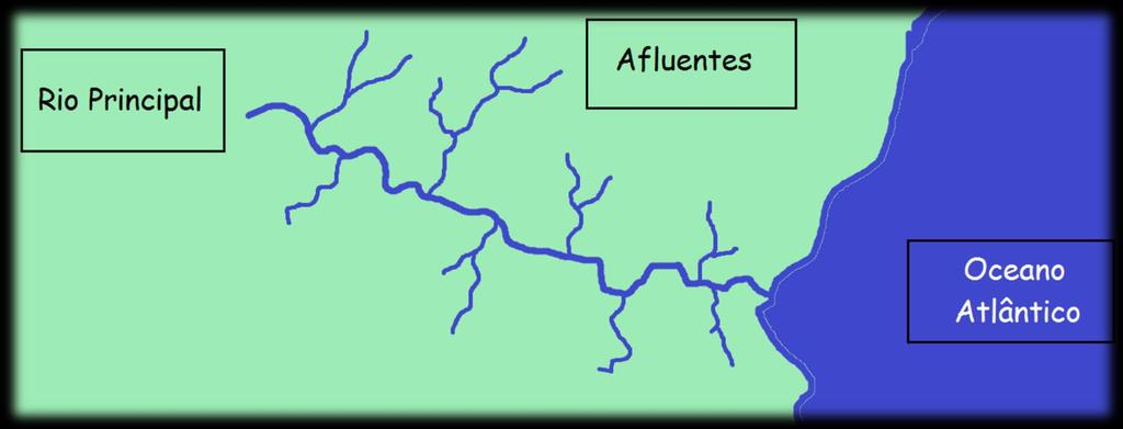 Rios Cada rio possui a sua característica local; Redes