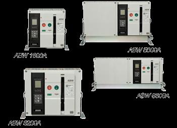A 2000 a 5000 A 2520 a 6300A Alta capacidade de interrupção de curto-circuito, contemplando ainda Ics
