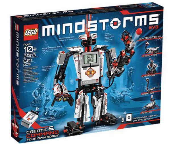 (a) Lego Mindstorm EV3 (b) EV3 Brick (c) Circuito Figura 1: Ilustrações do kit de robótica Lego Mindstorm EV3. Fonte: [Park 2014].