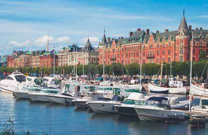 para o hotel e acomodação. DIA 2 Dom ESTOCOLMO capital sueca, que está assentada em 14 ilhas unidas entre si por belas pontes e é conhecida mundialmente como a Rainha das Águas. Hospedagem.