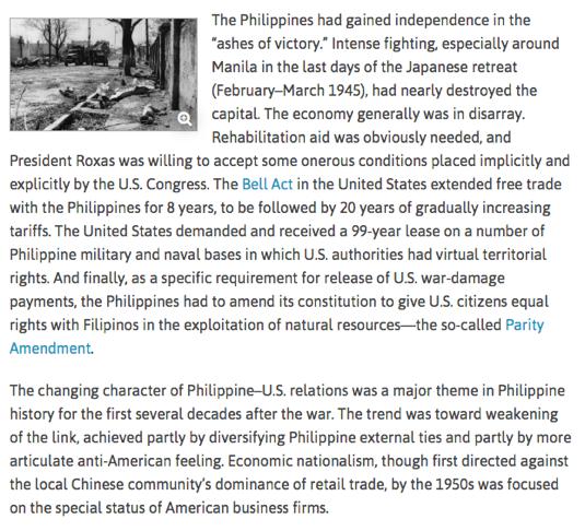 Filipinas: aspectos histórico-geopolíticos