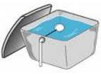 Água Higienização da caixa d água cada 6 meses Reservatório d água