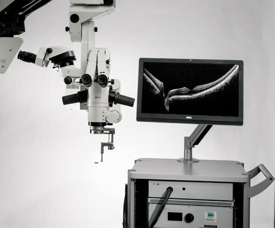 > Ultra HD OCT O amplia o potencial de seu microscópio com OCT intraoperatório Imagens brilhantes, conhecimento abaixo da superfície é uma solução atualizada do OCT intraoperatório para microscópios
