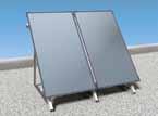 Solar Térmico Adaptabilidade a todas as situações Telhado plano Os painéis solares da Vulcano adaptam-se a qualquer tipo de telhado: Telhado plano Telhado inclinado Integrado em telhado inclinado