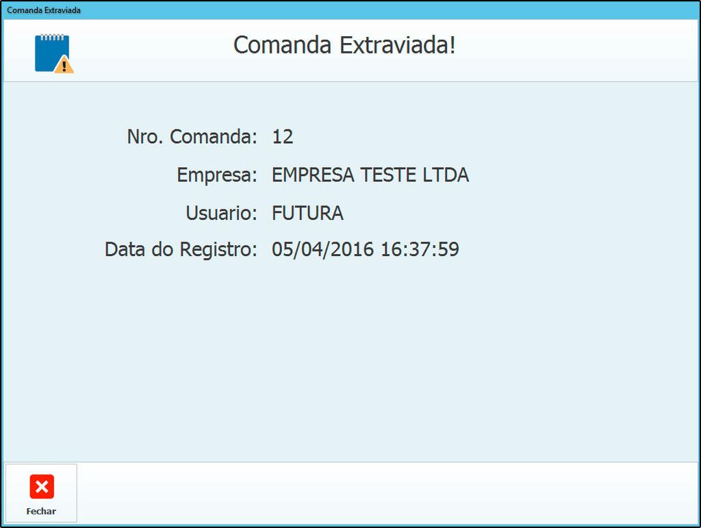 Após inserir as informações clique em F10 Gravar para finalizar o cadastro.