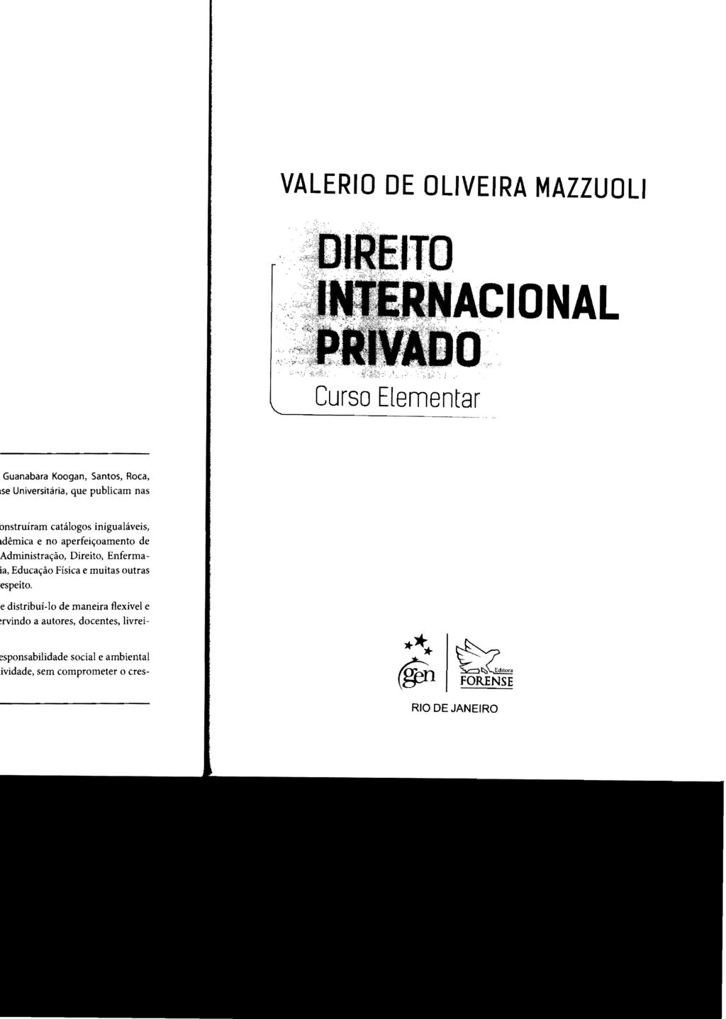 VALERIO DE OLIVEIRA MAZZUOLI IONAL Curso