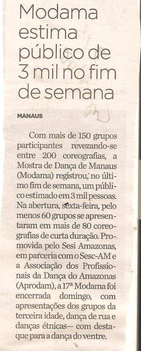 Jornal: Diário do Amazonas