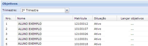 A formatação do texto do parecer associado ao aluno é controlada conforme a formatação permitida pela secretaria nas configurações do Portal.