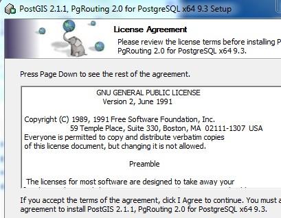 Instalando o PostGIS: Explorer <pasta corrente> - Selecionar o caminho Meu computador\unidade de DVD<drive>\Aplicativos\PostgreSQL_PostGIS - ou sobre o arquivo postgis-bundle-pg95x64-setup-2.2.2-1.