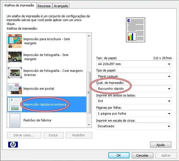 REDUÇÃO NO GASTO DE PAPEL E CARTUCHO POR MEIO DE FORMATAÇÃO PADRÃO Utilização de fonte padrão de impressão, margem, espaçamento, impressão