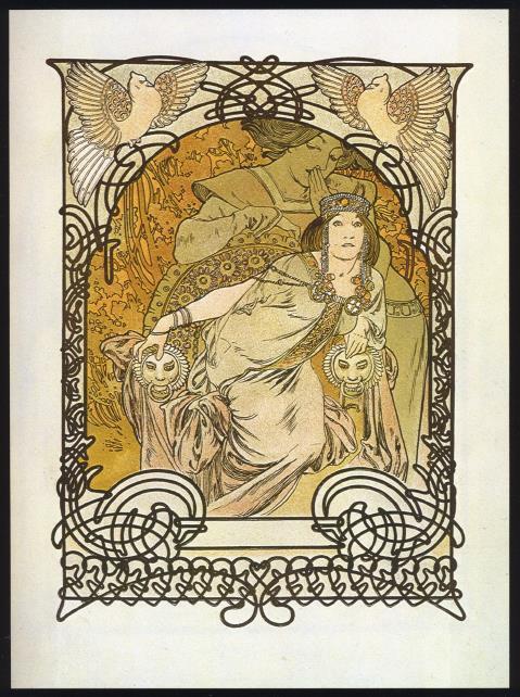 152 FIG. 108 Alphonse Mucha. Ilustração para Ilsee: Princesse de Tripoli. 1897. FONTE: MUCHA, 1980, p.