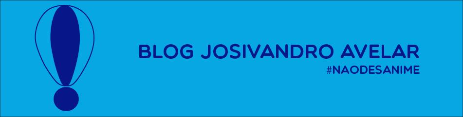 Apresentação da marca O Blog Josivandro Avelar adotou desde o início da adoção da marca do balão, o esquema azul, além do branco no plano de fundo das postagens e da própria marca.
