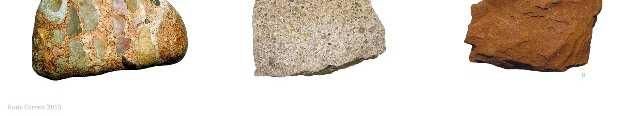 As rochas sedimentares detríticas são menos resistentes que as rochas ígneas.