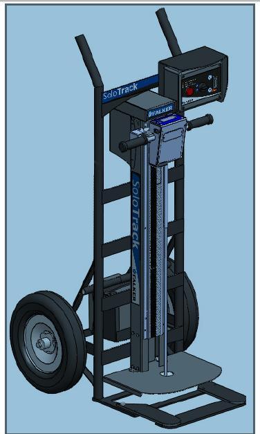 Penetrômetro SOLO TRACK: Sistema de acionamento automático Sistema eletrônico de medição Haste Cônica Bateria 12V Medidor Automatizado de Compactação do Solo Falker É baseado em um