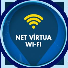 3. NET Vírtua WI-FI : novo serviço oferece acesso gratuito à internet em locais públicos para clientes NET O NET Vírtua WI-FI um serviço