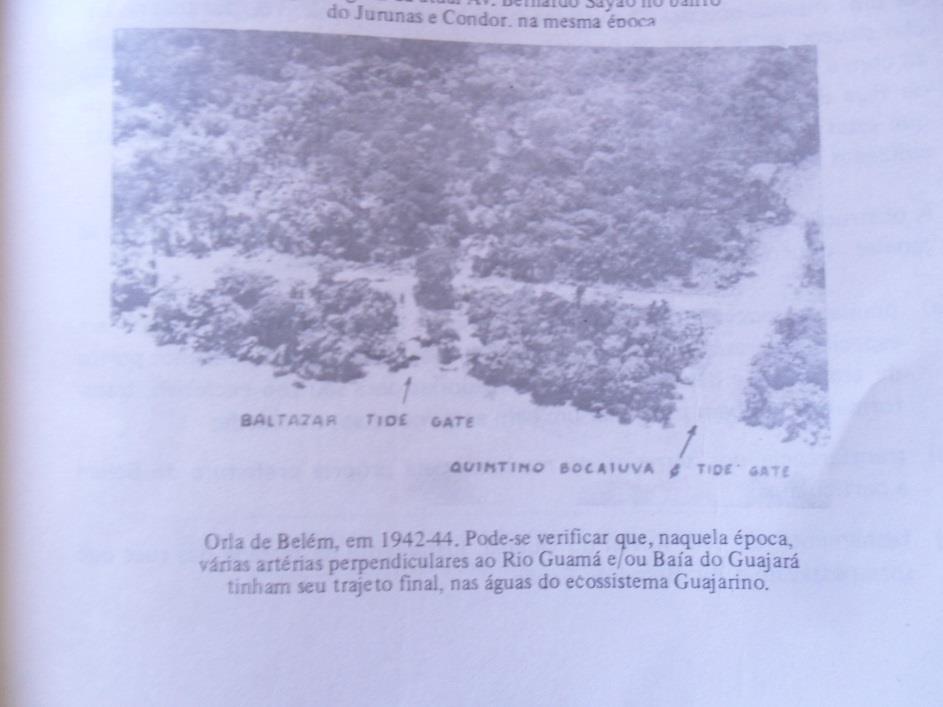 Belém: IDESP, 1990. p. 100-101. Imagem 24 Bairro do Jurunas e Condor nos anos de 1942-1944.