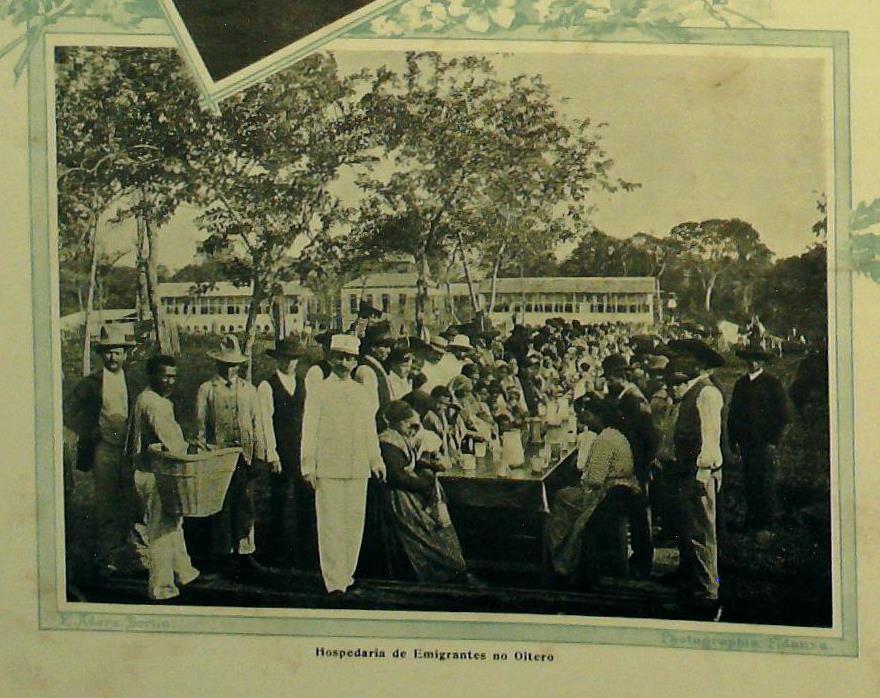 83 Imagem 4: Hospedaria de imigrantes na ilha do Outeiro. 1899. Fonte: ALBUM DO PARÁ, 1899. GOVERNO PAES DE CARVALHO.p. 34.