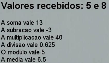 OBTENDO VALORES APENAS O INÍCIO http://localhost/unic/basico/operadores.php?