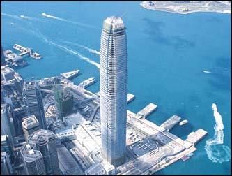 Empreendimento IFC O International Finance Center tem 415 metros de altura (88 andares) e foi