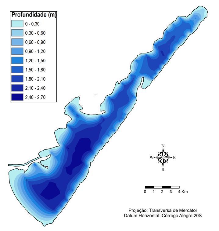 22 influência de sedimentação eólica relativa à presença de dunas transgressivas nas margens leste lacustres.