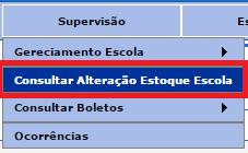 4.17 Conforme destacado em verde, a escola pode consultar o Status da Solicitação de Alteração e verificar se a mesma foi ou não aprovada pela Diretoria de Ensino. Se a alteração for aprovada pela D.