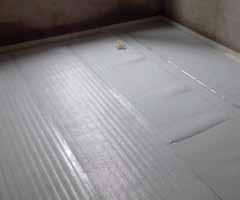de piso cerâmico Proteção de cozinhas e áreas de serviço Manta em polietileno expandido com adesivo