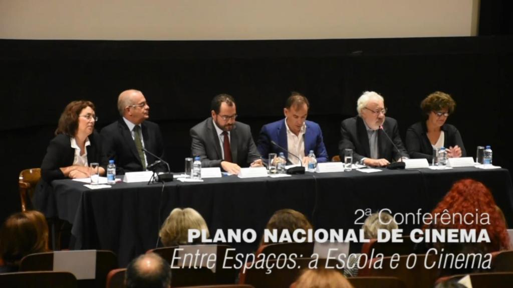 ( Vice-presidente do ICA); José Manuel Costa ( Diretor da Cinemateca Portuguesa - Museu do Cinema); Miguel Honrado ( Secretário de Estado da Cultura); João Costa (Secretário de Estado da Educação);