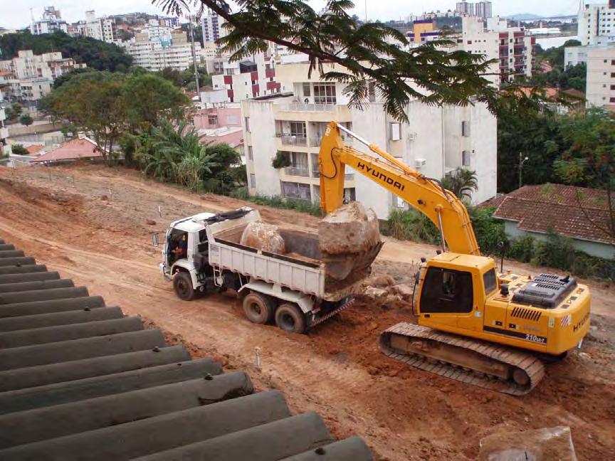 Estrada para obra