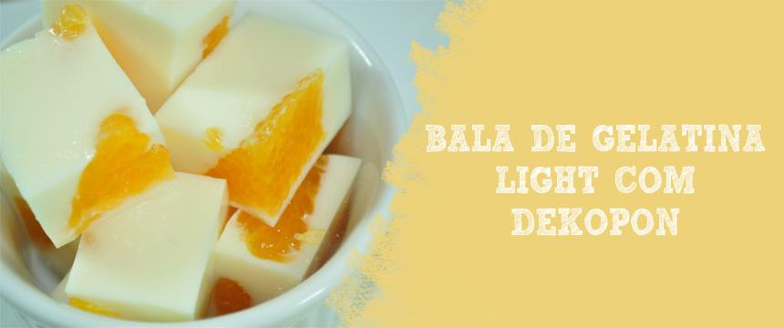 Bala de Gelatina Light Com Dekopon Receita Há poucos dias nós mostramos como é a fruta Dekopon e contamos um pouco de sua história.