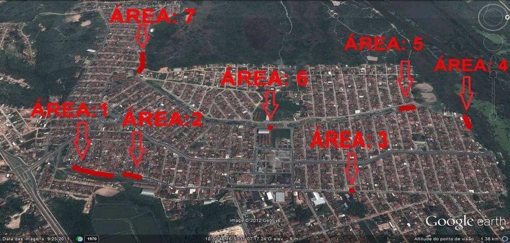 área de vegetação nativa, percebe-se que a falta de consciência da população de modo geral, agrava a situação deprimente, fazendo com que cresçam nos perímetros urbanos verdadeiros lixões a céu