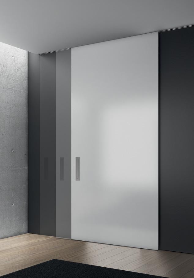 Sistema oculto para portas de correr / Hidden sliding doors system