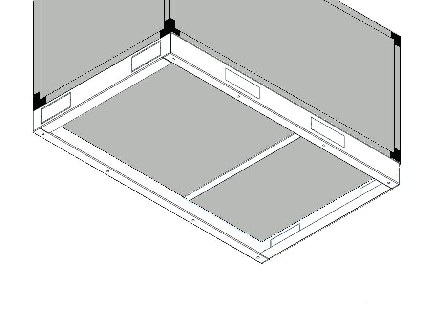 3.4. Base para Instalação Se necessário, construa uma plataforma que sustente o equipamento adequadamente. Se o piso existente necessitar reforço, providencie conforme as normas aplicáveis.