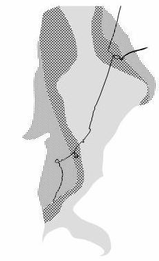 Note-se a posição do Cabo Mondego. (cf. PENA DOS REIS, et al.1995).